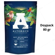 Café Instantáneo Altomayo Clásico Doypack 80 gr Azul