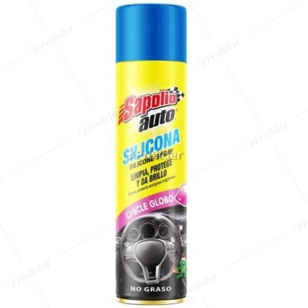 Silicona En Spray Tablero Sapolio Frasco 360 ml Chicle Globo