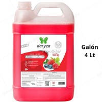Jabón Líquido Antibacterial Daryza Galón 4 Litros Frutos Rojos