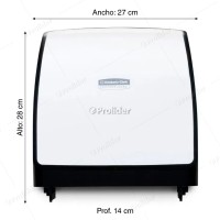 Dispensador Papel Higiénico Jumbo Plástico Kimberly Clark Codigo 30217689