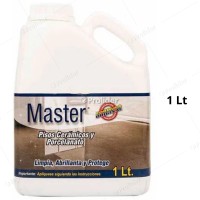 Limpiador Pisos Ceramicos Y Porcelanatos Master Frasco 1 Litro