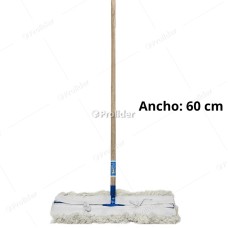 Trapeador Mopa Plana Rectangular Genérico Completo 60 cm