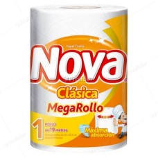 Rollo Papel Toalla Megarollo Nova Doble Hoja