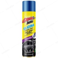 Silicona En Spray Tablero Sapolio Frasco 360 ml Lavanda