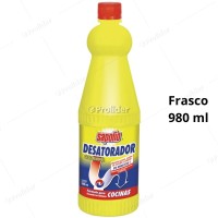 Desatorador Sapolio Frasco 980 ml Cocina (Amarillo)