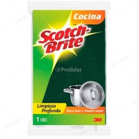 Esponja Fibra Verde Scotch Brite