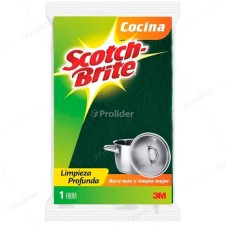 Esponja Fibra Verde Scotch Brite