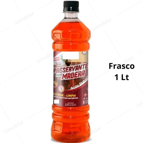 Preservante de Madera Genérico Frasco 1 Litro
