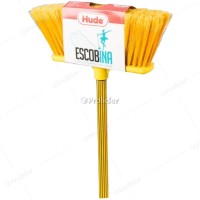 Escoba de Plástico Hude Escobina Ancho 30 cm Amarillo