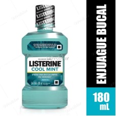 Listerine Cool Mint Frasco 180 ml