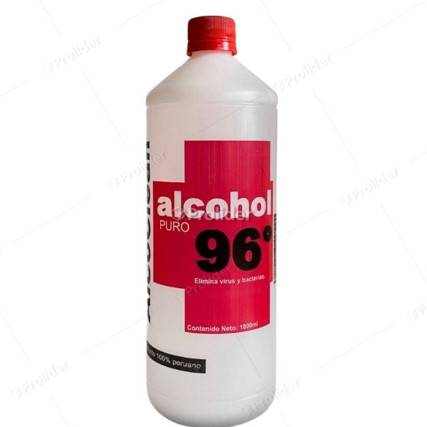 Alcohol 96° QR Frasco 1 Litro