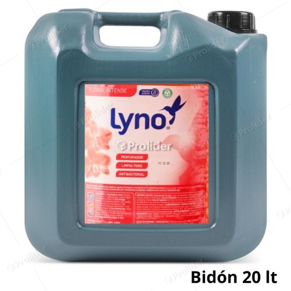Limpiatodo Lyno Antibacterial Bidón 20 Litros Floral