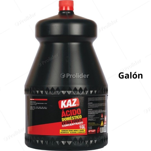 Ácido Extrafuerte Kaz Galón 3.8 Litros