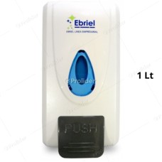 Dispensador Jabón Líquido en Sachet o Granel 1 Litro Ebriel Dual Blanco