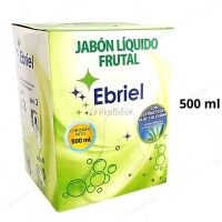 Jabón Líquido Ebriel Recarga Sachet 500 ml Frutal