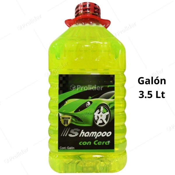 Shampoo con Cera Galón 3.5 Litros Genérico