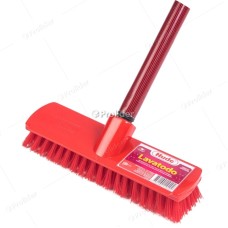 Lavatodo Hude con M/Plástico Baldeador Rojo