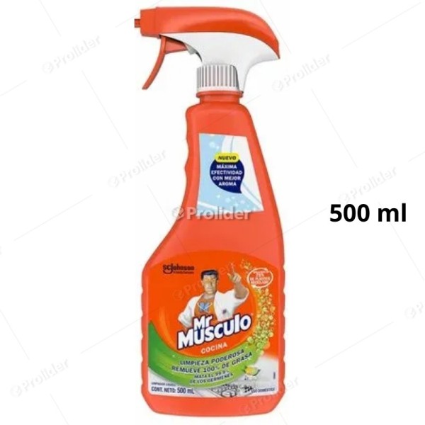 Antigrasa Mr Musculo Gatillo 500 ml Limón