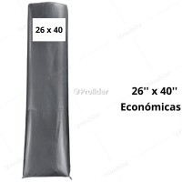 Bolsas Plásticas Negras económicas Termicas / 26 x 40 / 100 unidades