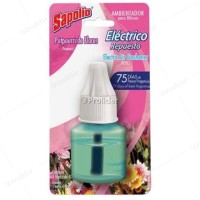 Repuesto Ambientador Aceite Eléctrico Sapolio 40 ml Potpurri de Flores