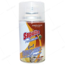 Repuesto Ambientador Perfumatic Sapolio 240 ml Antitabaco