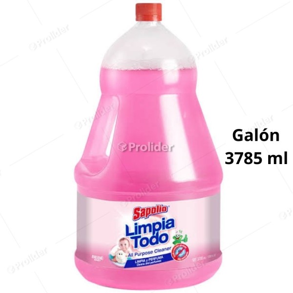 Limpiatodo Sapolio Galón 3.785 Litros Bebé