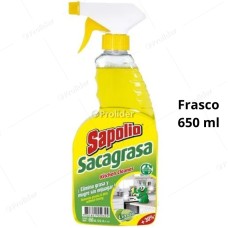 Sacagrasa Sapolio Gatillo 650 ml Limón