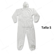 Traje Mameluco Clute Modelo Macroguard Talla S Blanco