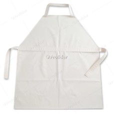 Mandil de Plástico Blanco Ancho 60 cm x Altura 90 cm