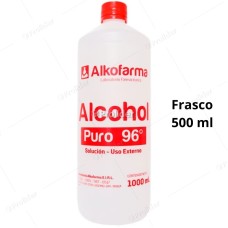 Alcohol 96° Alkofarma Frasco 1 Litro