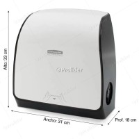 Dispensador Papel Toalla Jumbo Plástico Kimberly Clark Autocorte 200 Metros 30217685
