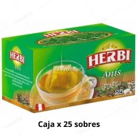Infusión Herbi Anís Caja x 25 unidades