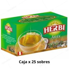 Infusión Herbi Anís Caja x 25 unidades