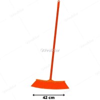 Escoba Mega Rey Ancho 45 cm Naranja