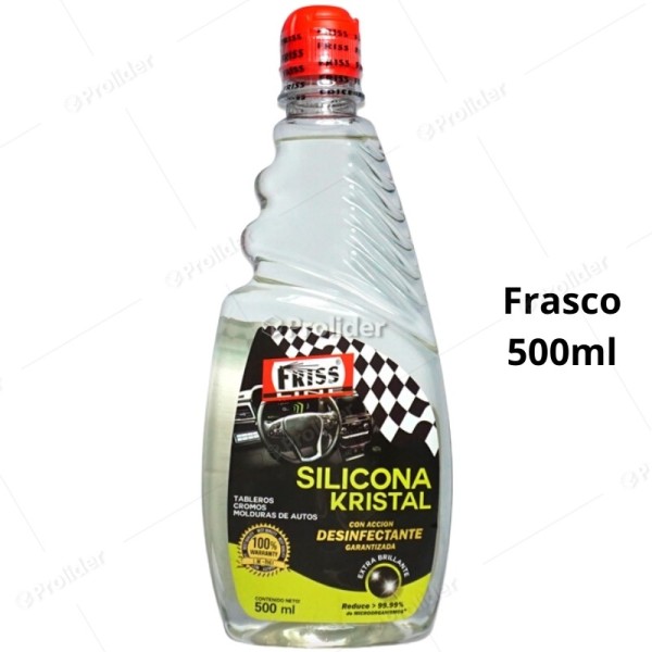Silicona Liquida Kristal Friss Frasco 500 ml solo con Tapa
