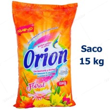 Detergente en Polvo Orion Saco x 15 Kilos Floral