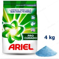 Detergente en Polvo Ariel Pro Cuidado Bolsa 4 Kilos