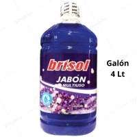 Jabón Líquido Brisol Galón 4 Litros Lavanda