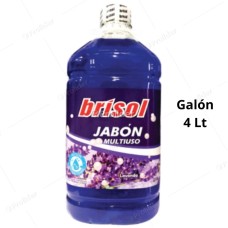Jabón Líquido Brisol Galón 4 Litros Lavanda