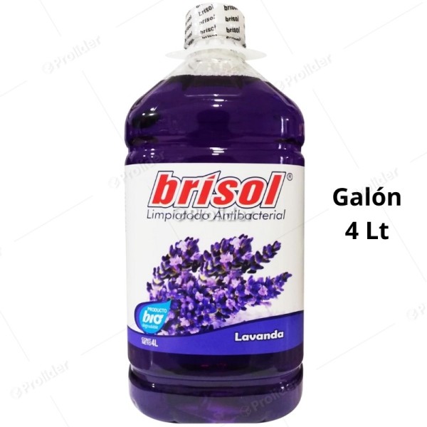 Limpiatodo Brisol Galón 4 Litros Lavanda