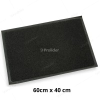 Felpudo para piso sin Logo 60 cm x 40 cm Negro