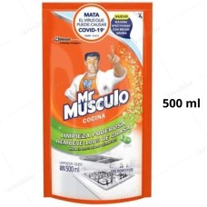 Antigrasa Mr Musculo Sachet 500 ml Naranja