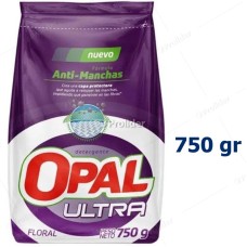 Detergente en Polvo Opal Bolsa 750 gr Ultra Floral