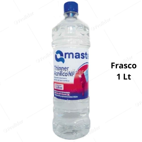Thinner Acrilico Genérico Frasco 1 Litro