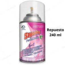 Repuesto Ambientador Perfumatic Sapolio 240 ml Bebé