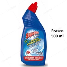 Limpiainodoro Sapolio Wc Frasco 500 ml Power Plus (Azul)