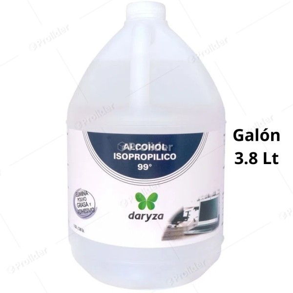Alcohol Isopropílico 99 Grados Daryza Galón
