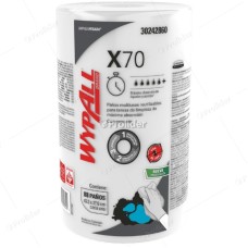 Rollo Wypall X70 Blanco de 88 unidades