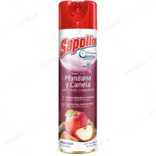 Ambientador En Spray Sapolio frasco 360 ml Manzana Y Canela