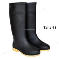 Botas de Jebe Negras Talla 41